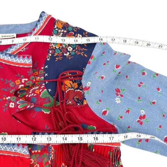 ULLA JOHNSON Vashti Patchwork Jacket 2 - Picture 10 of 12